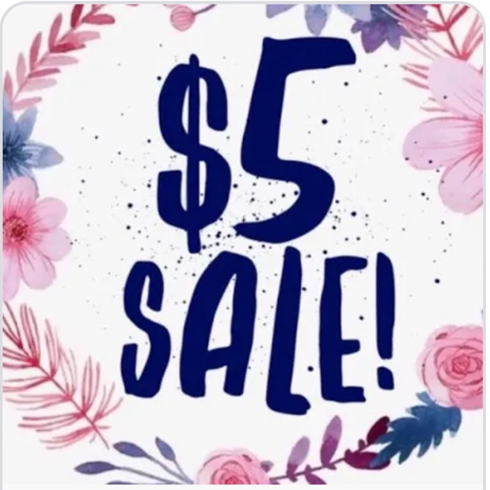 Many items dropped to $5!